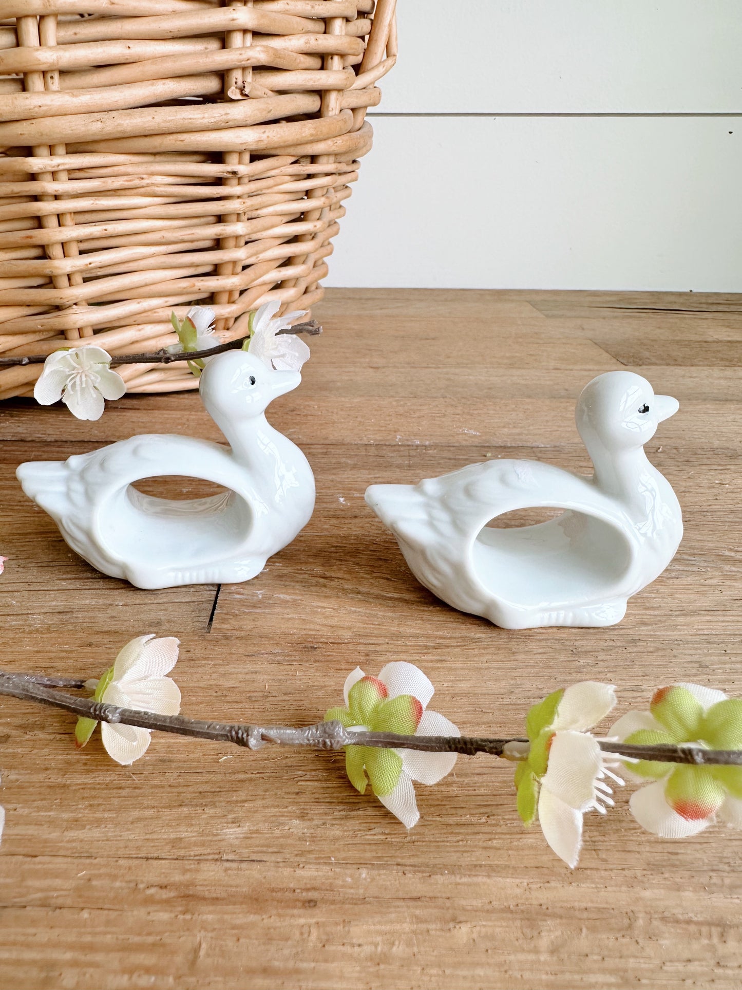 Vintage Duck Napkin Rings (Japan)