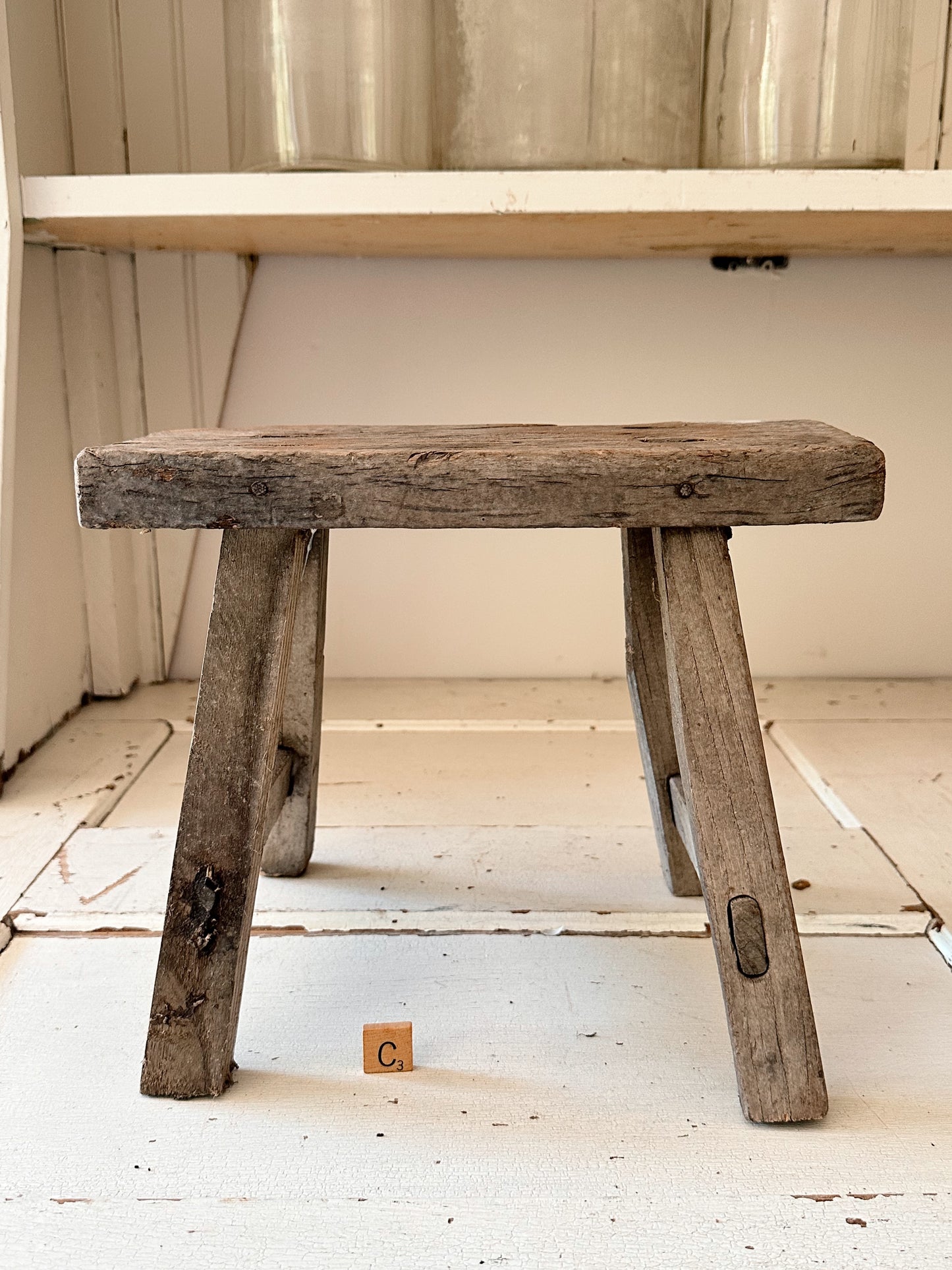 Reclaimed Wood Stool