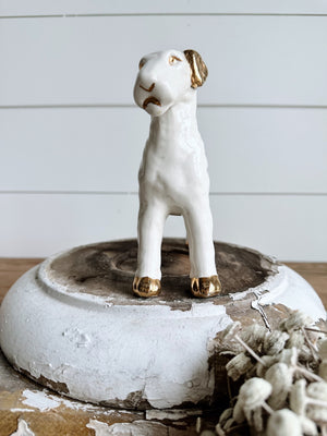 Vintage Airdale Terrier Figurine