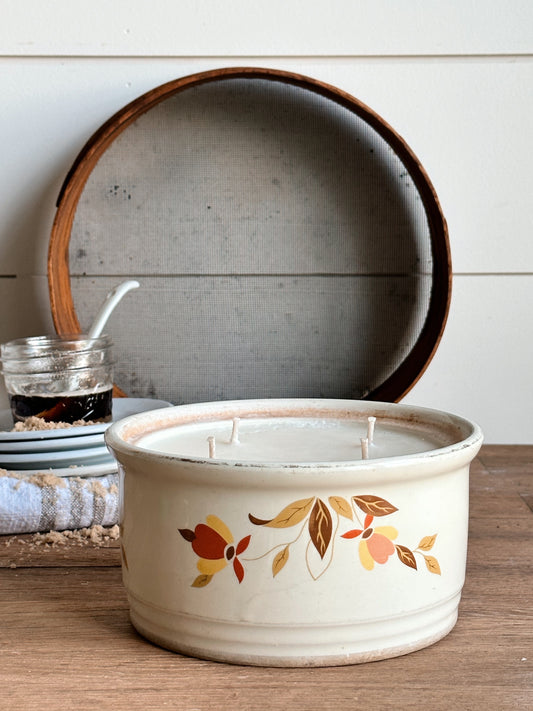 Hand Poured Pralines & Caramel in a Vintage Hall Dish