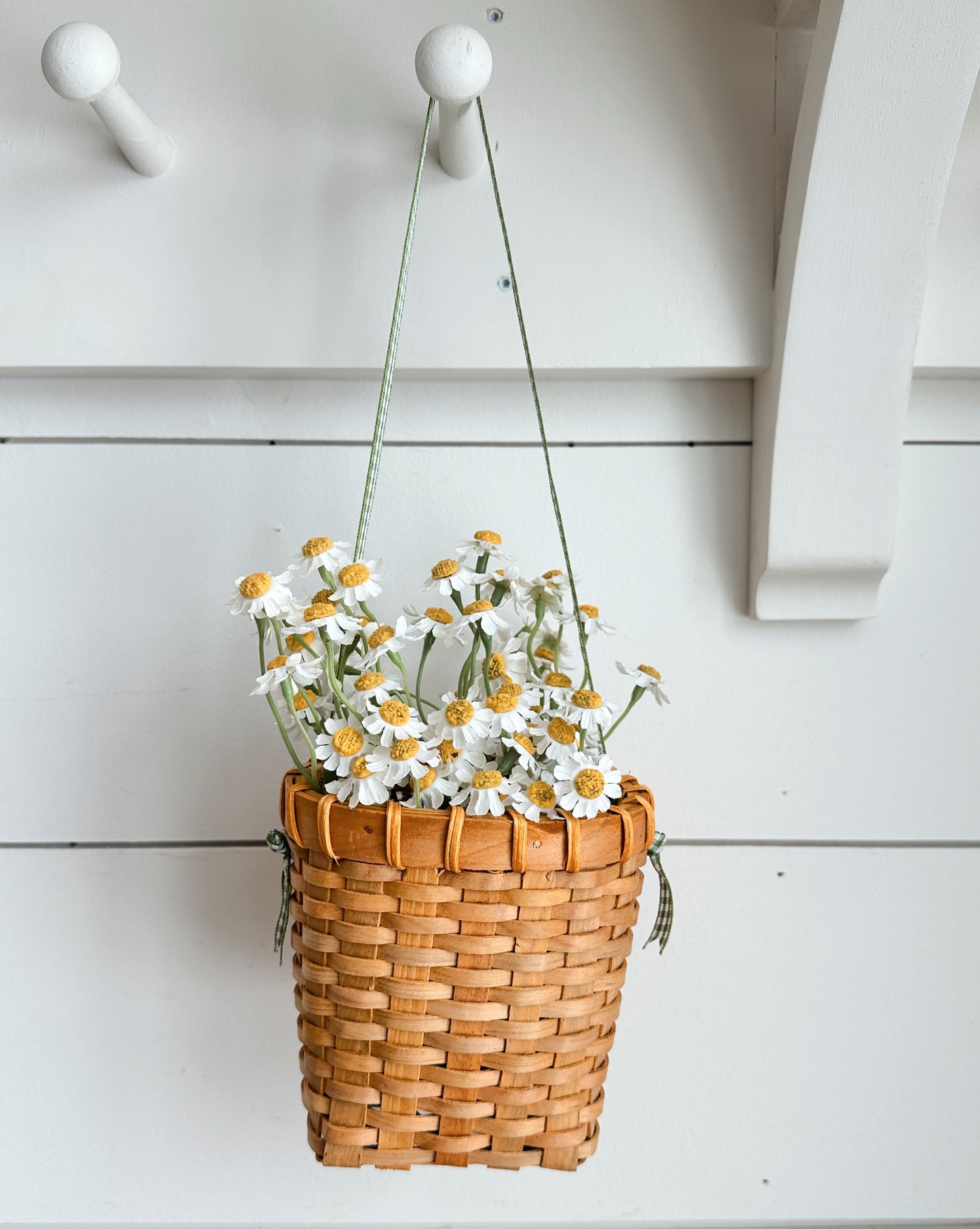 Petite Chipwood Hanging Basket Planter
