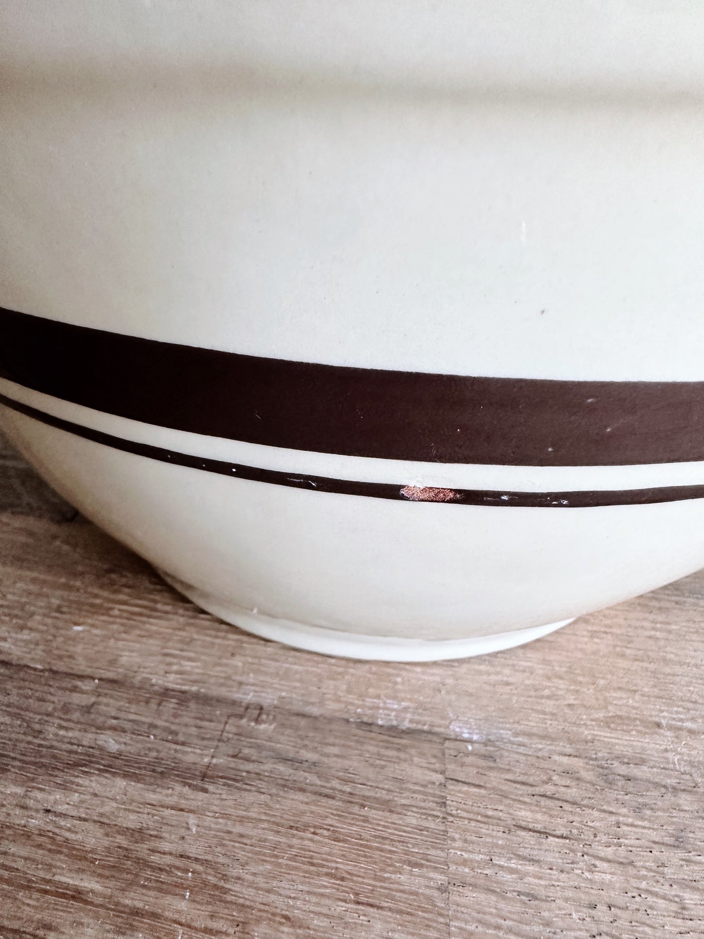 Big Beautiful Vintage Ovenware Bowl