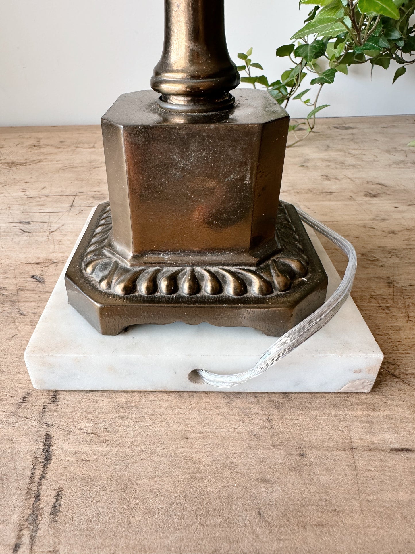 Vintage Hand Painted Lamp