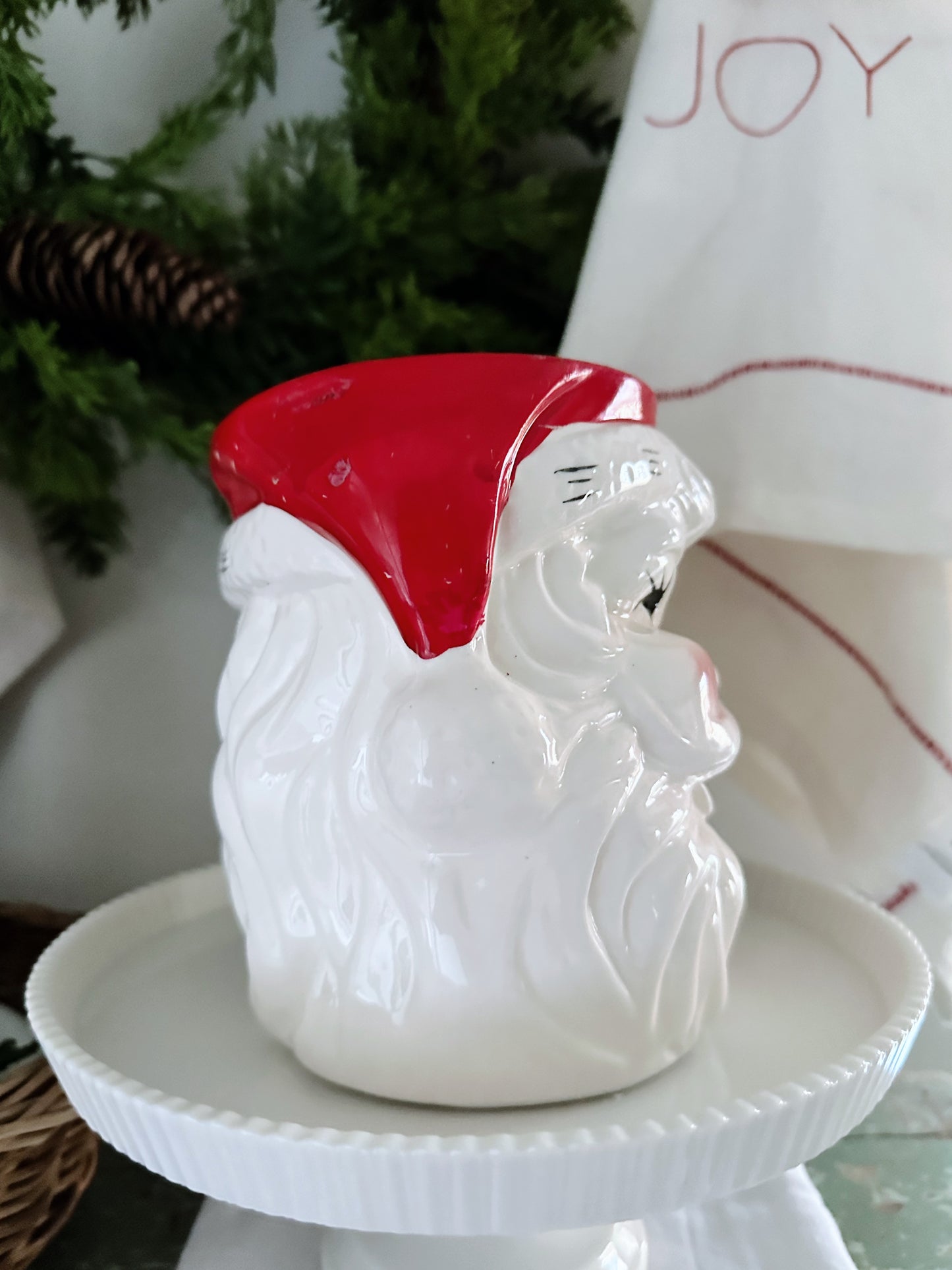 Vintage Rubens Santa Planter