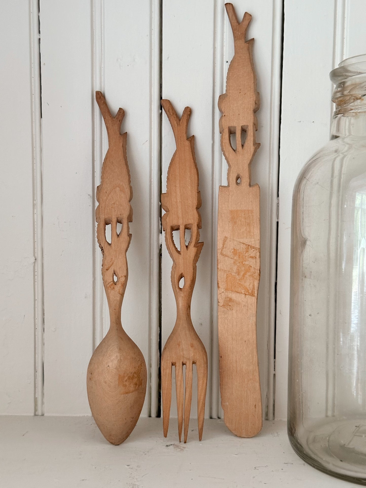 Vintage Wood Utensils