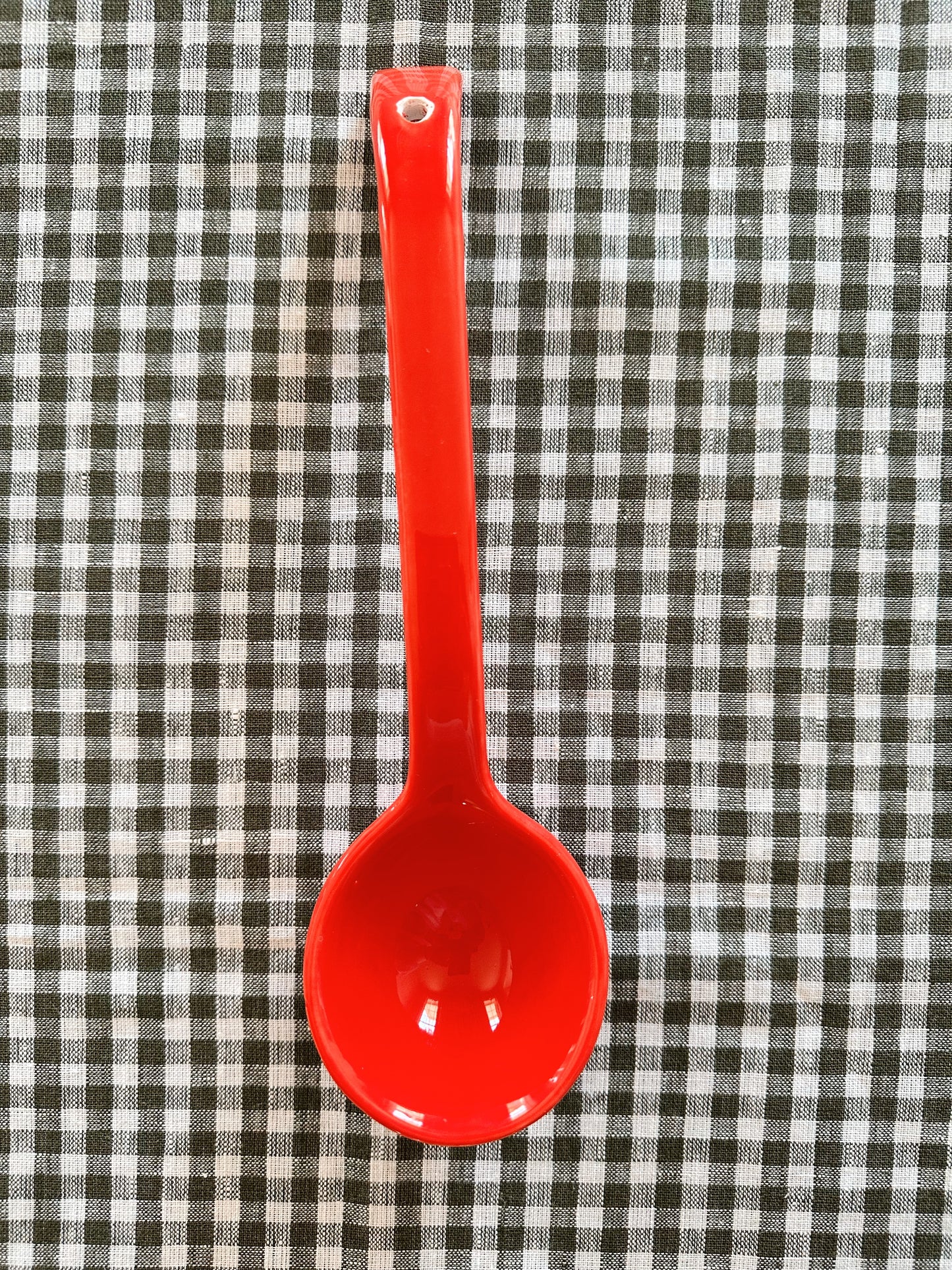 Red Santa Punch Bowl & Ladle