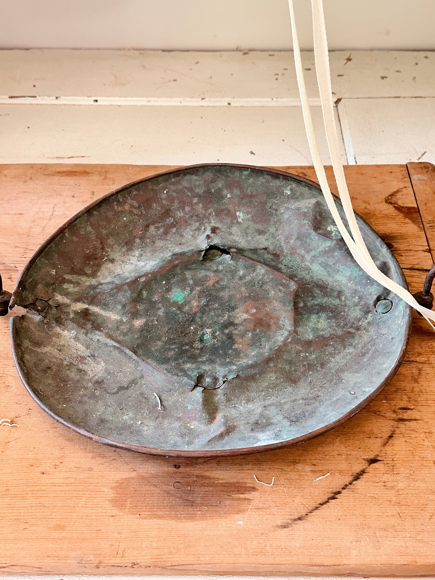 Antique Hanging Scale Pan