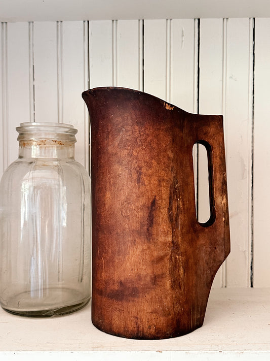 Antique Wood Tankard