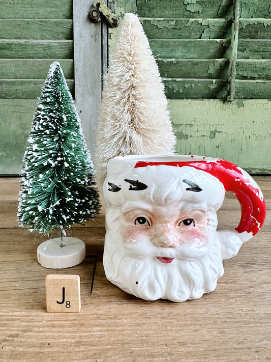 Vintage Santa Mug