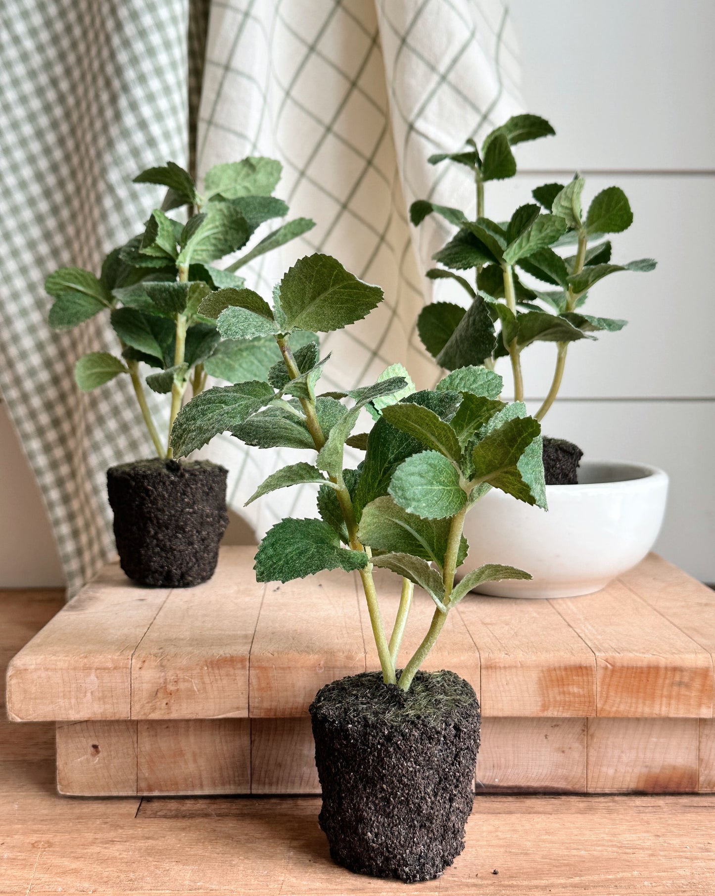 Faux Mint Drop-in Trio