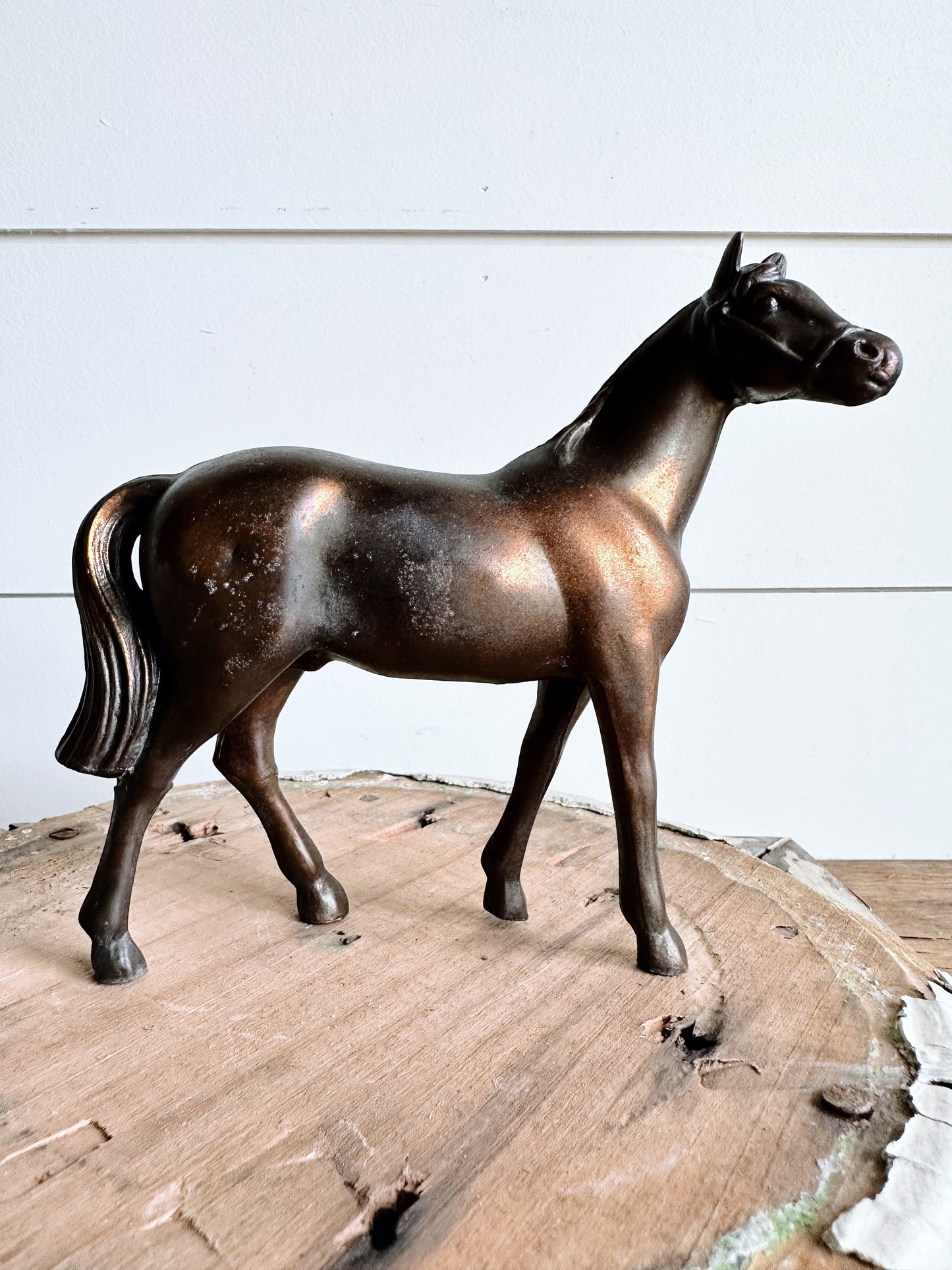 Vintage Bronze Horse