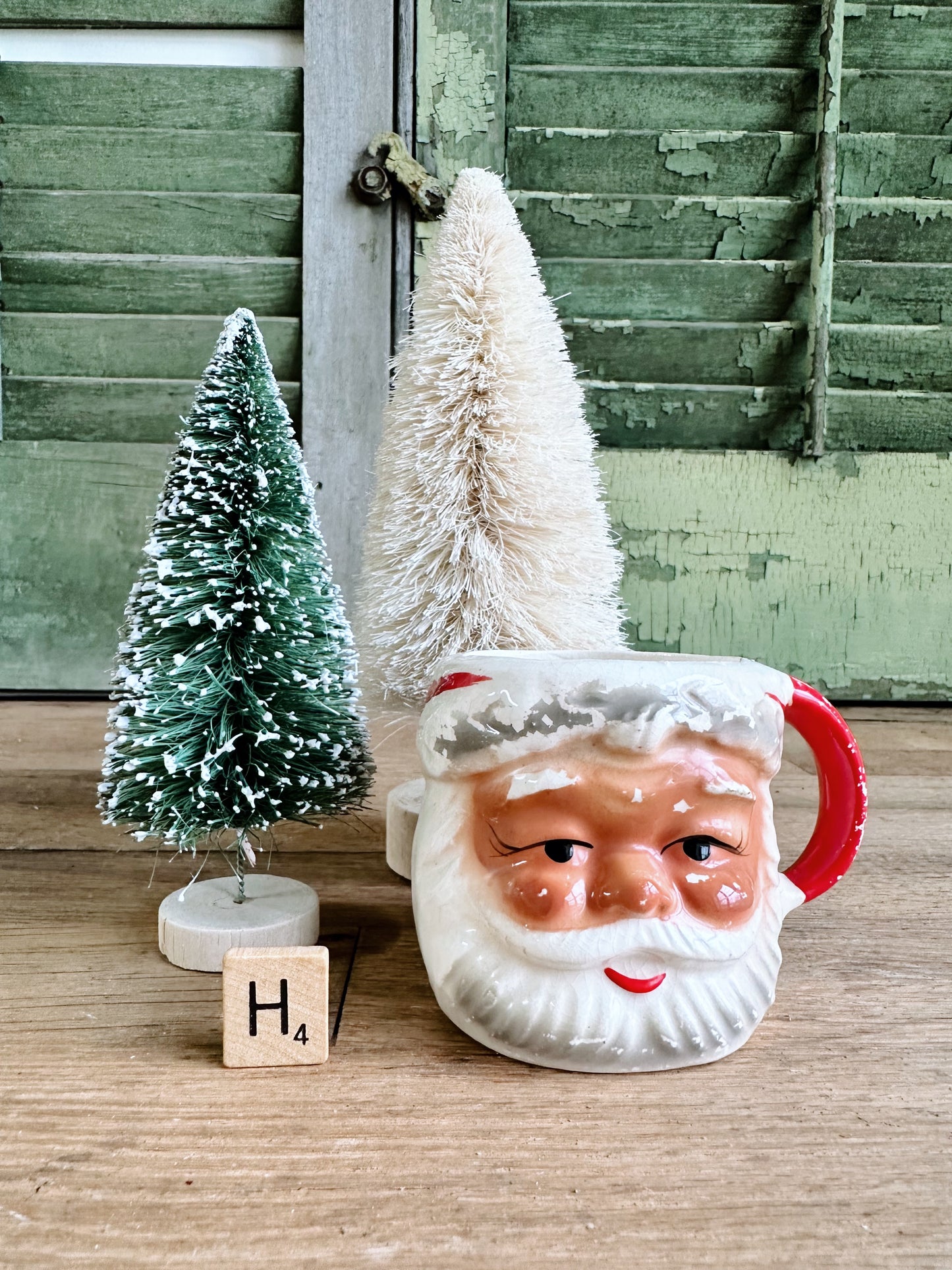 Vintage Santa Mug