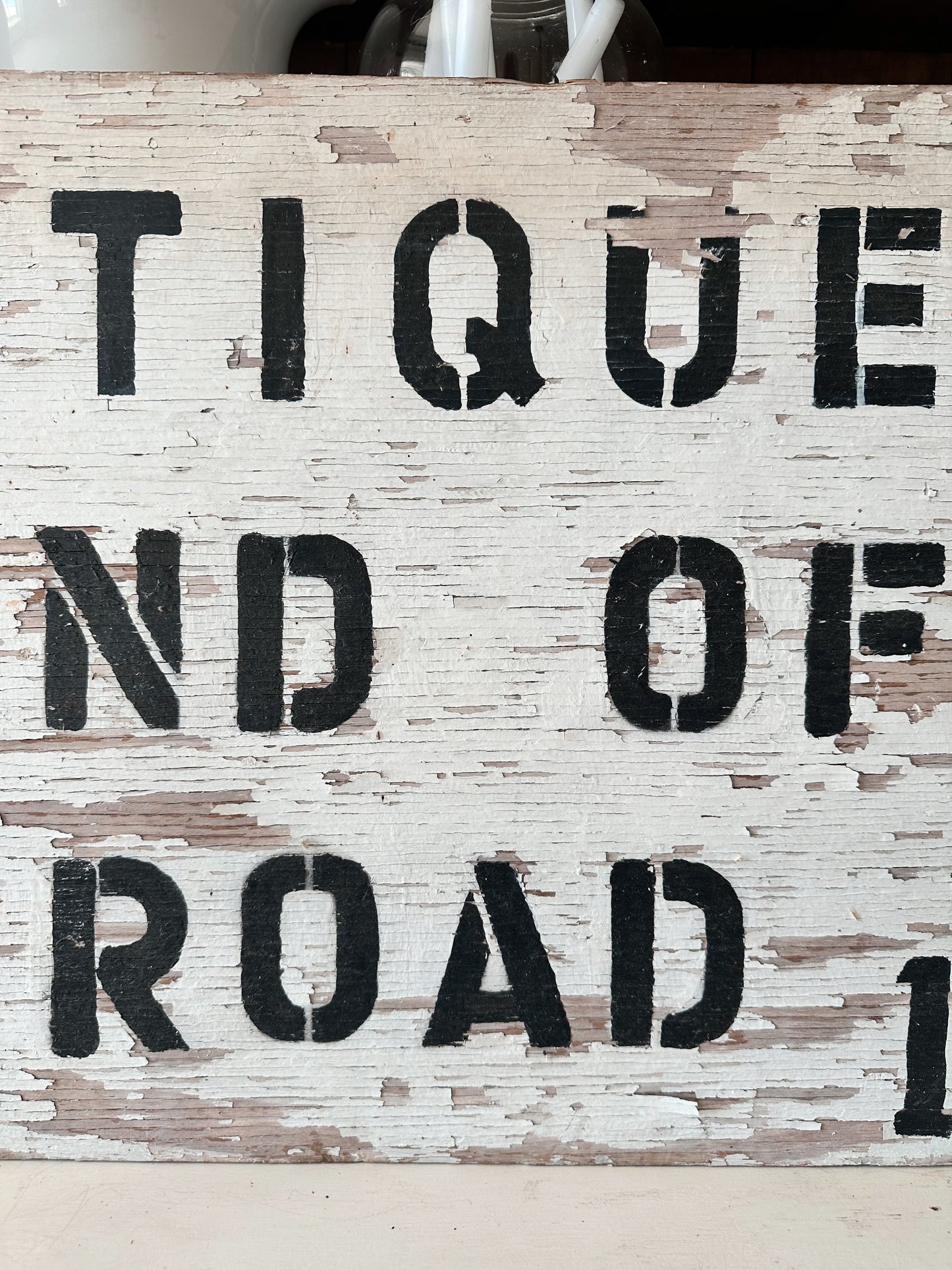 Authentic Chippy Antiques Sign