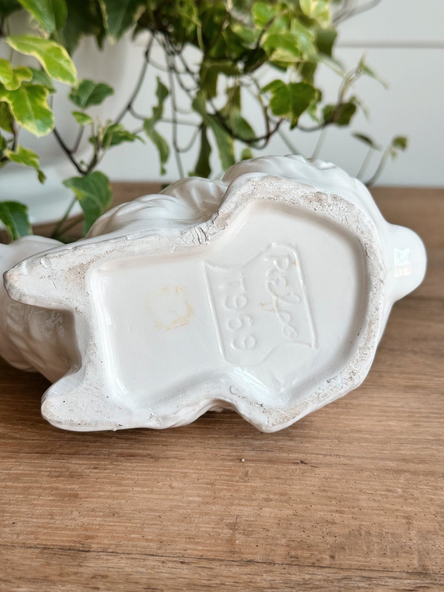 Vintage Bunny Planter