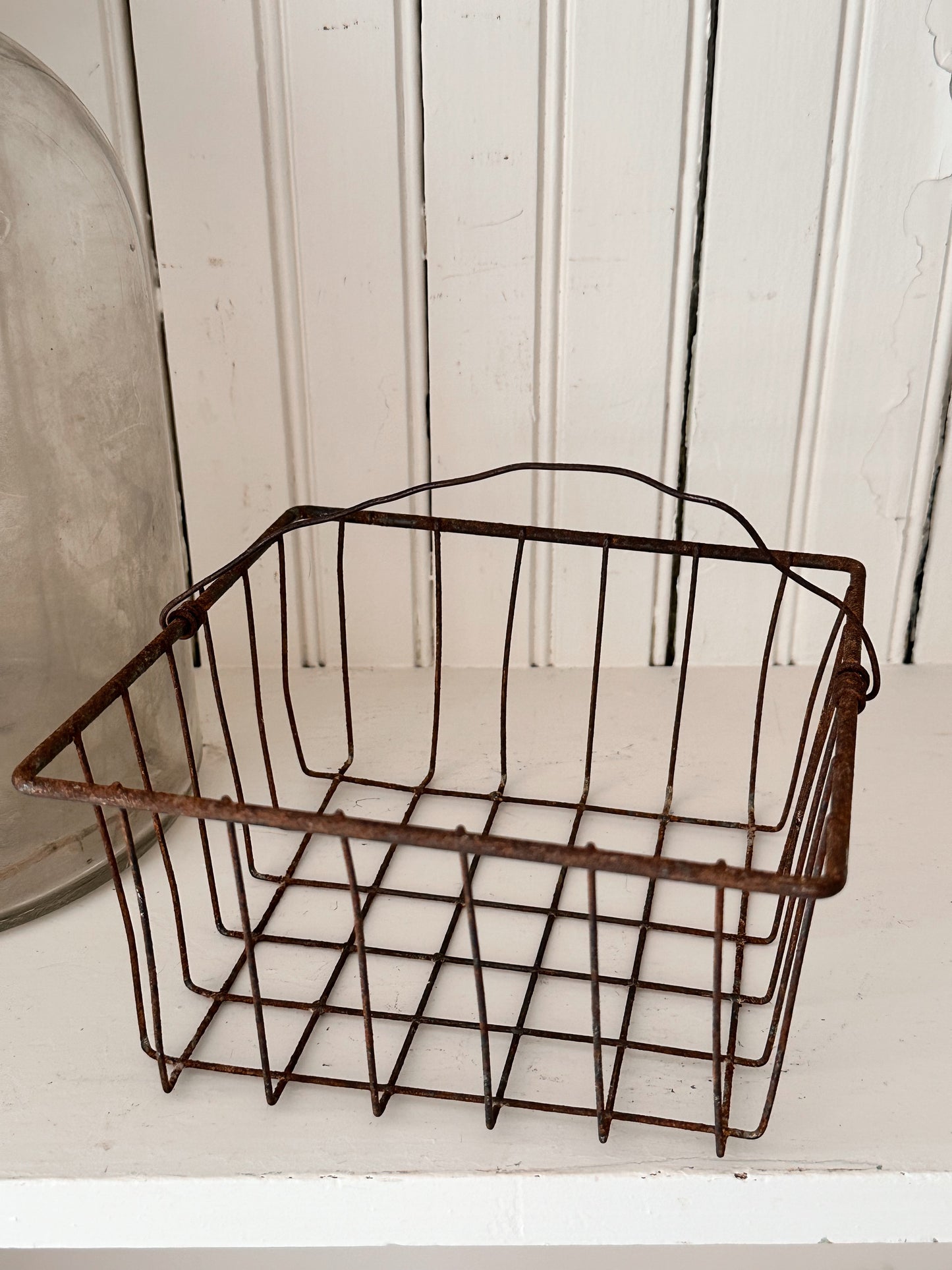 Vintage Wire Basket