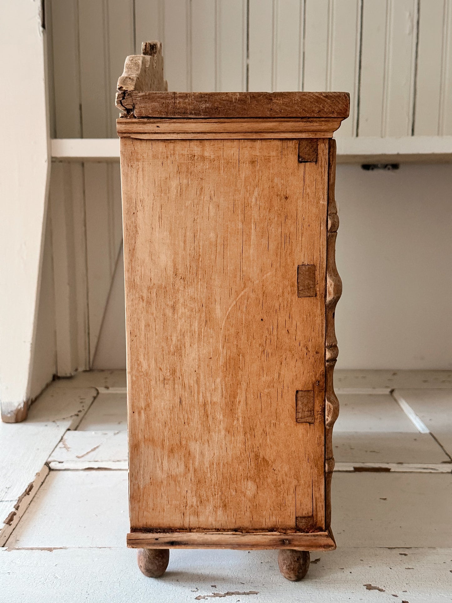 Antique Tabletop Size Pine Dresser