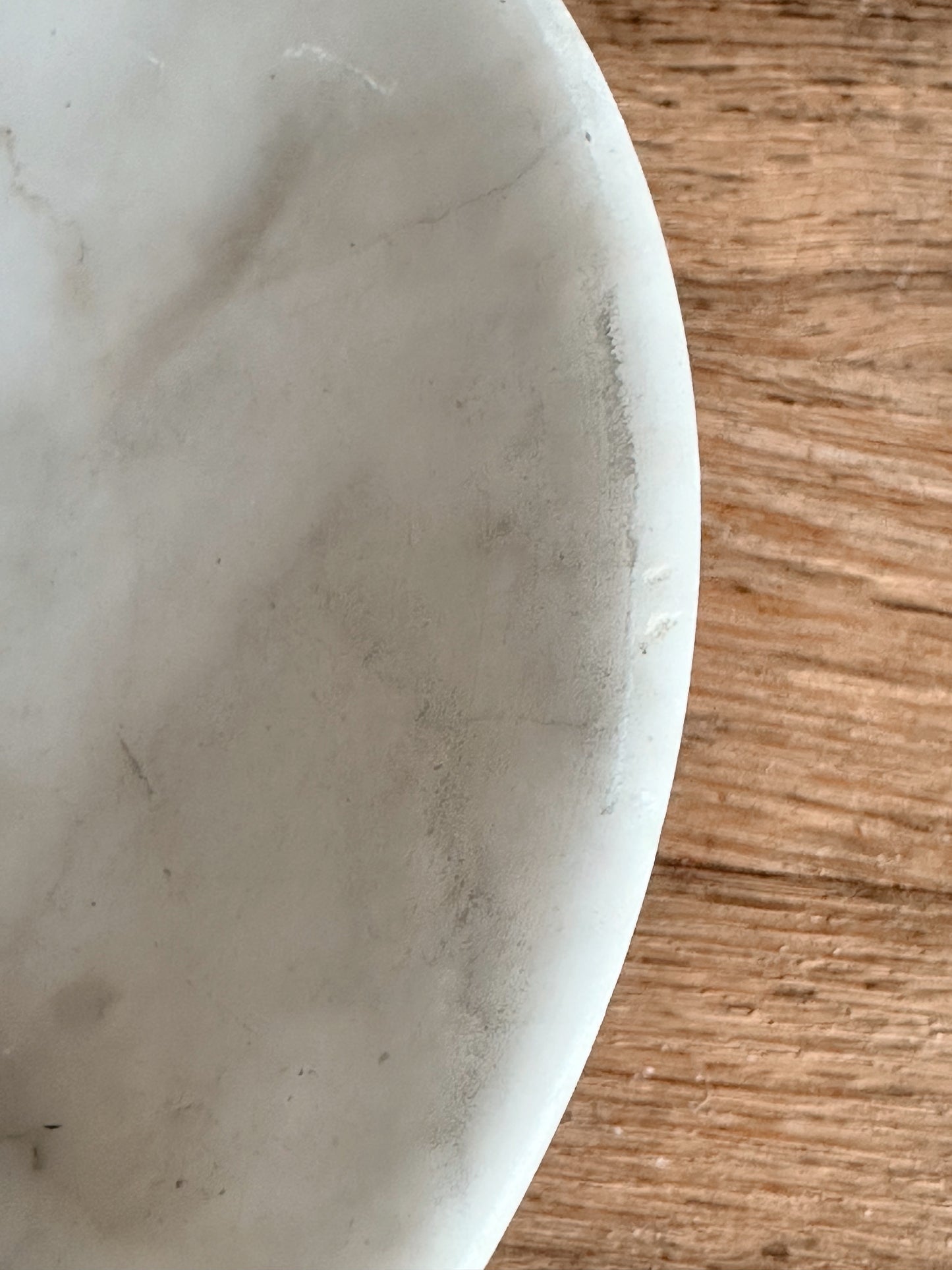 Vintage Marble Pedestal Dish