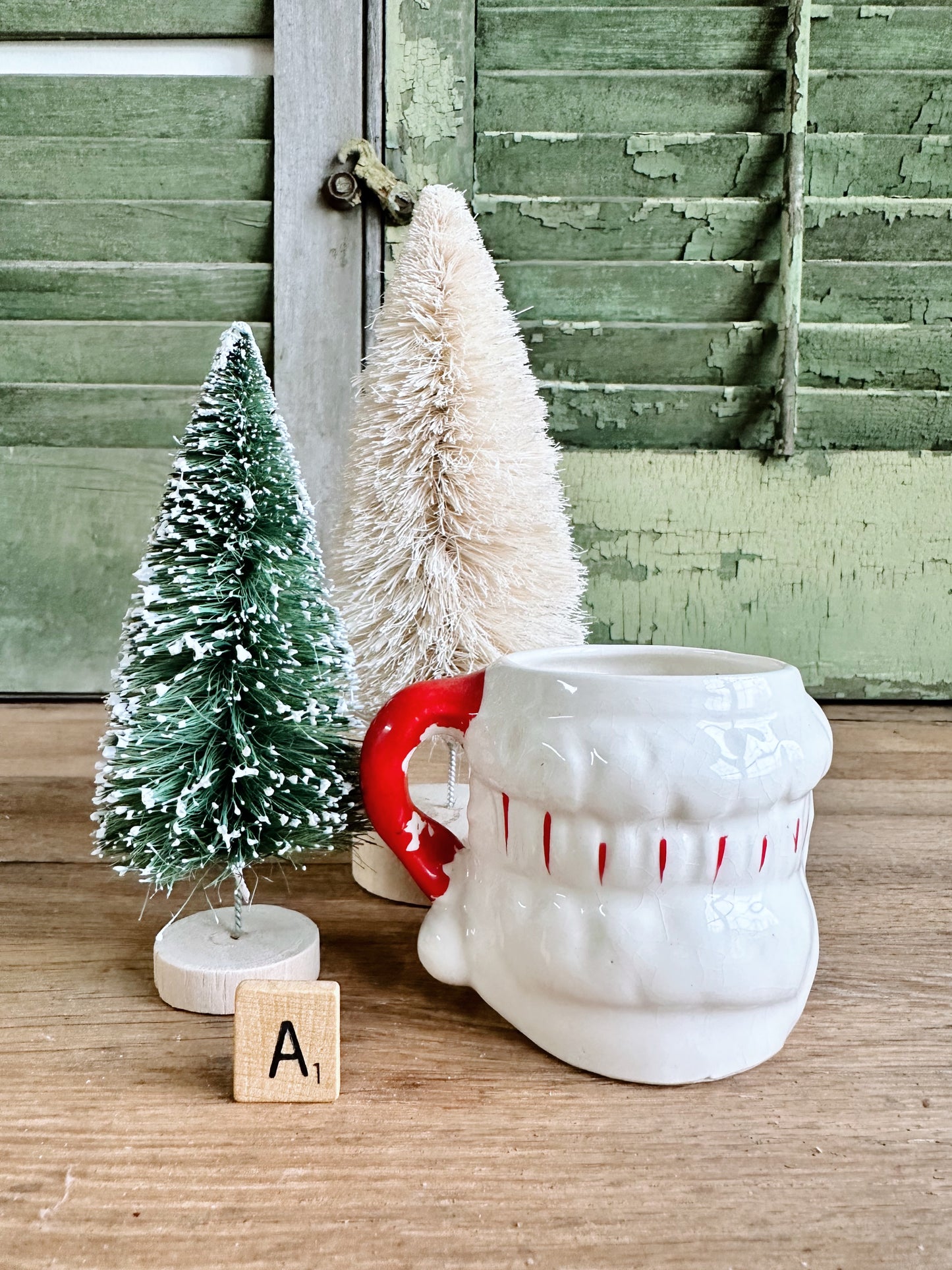 Vintage Santa Mug