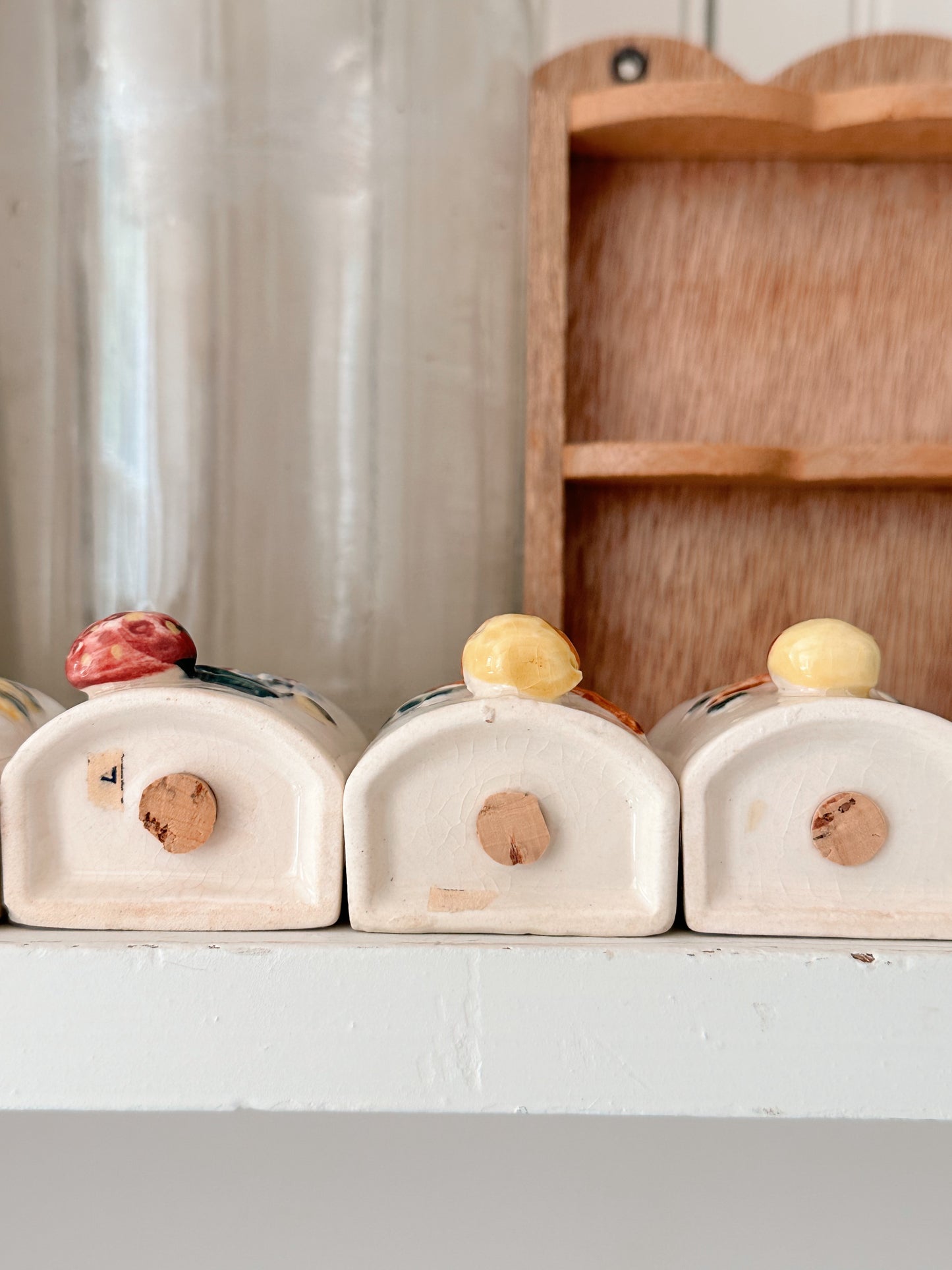 1940s Vintage Spice Rack