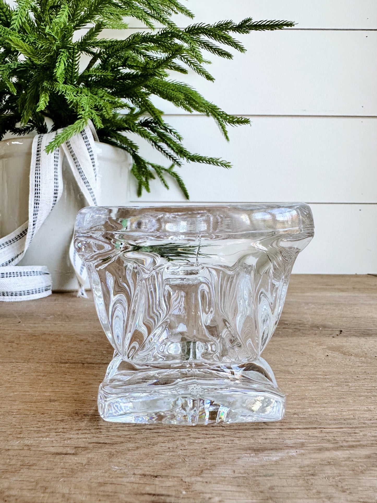 You Choose the Scent - Glass Sleigh Vintage Vessel Candle