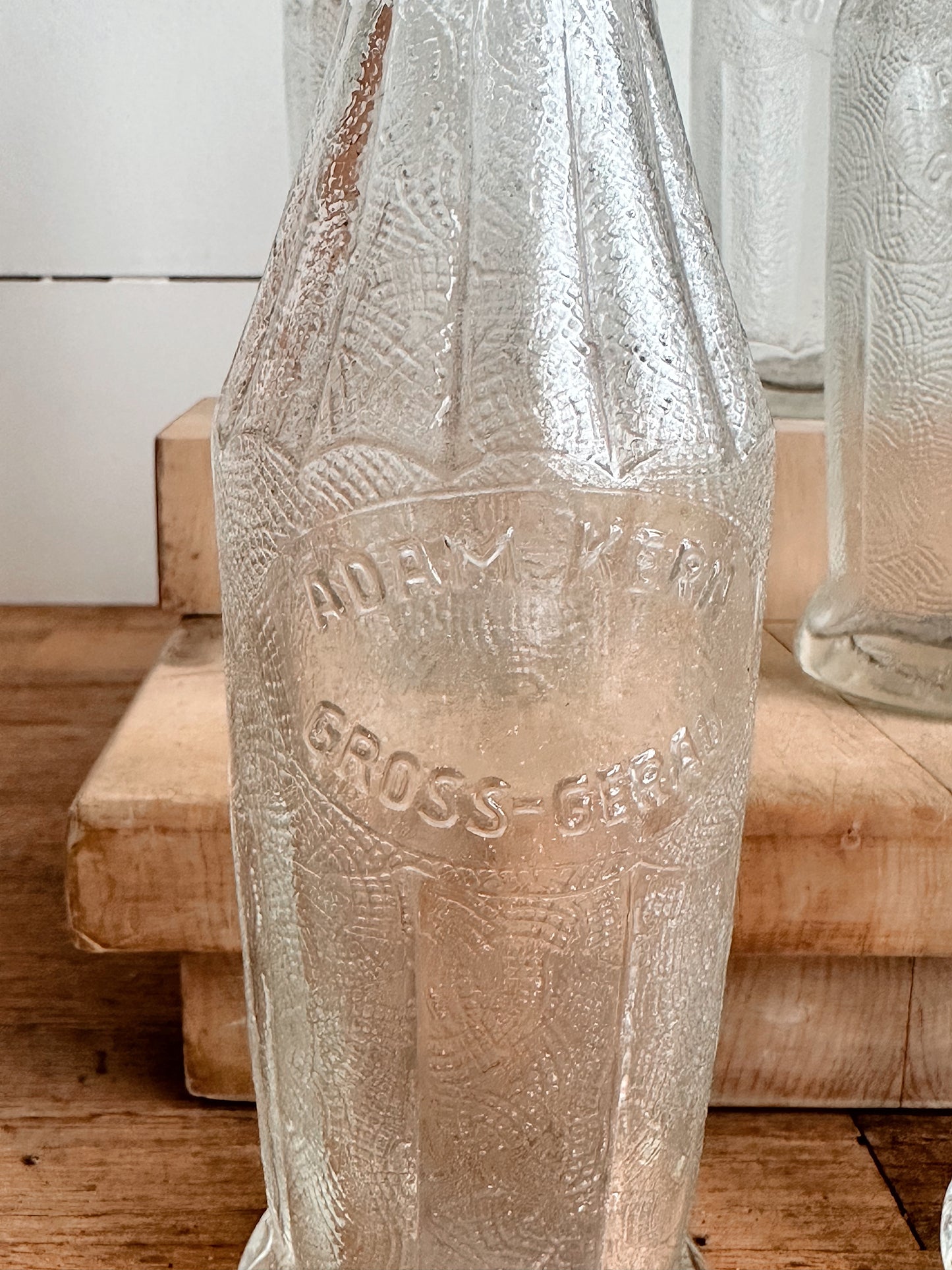 Vintage German Soda Bottles (set of 3)