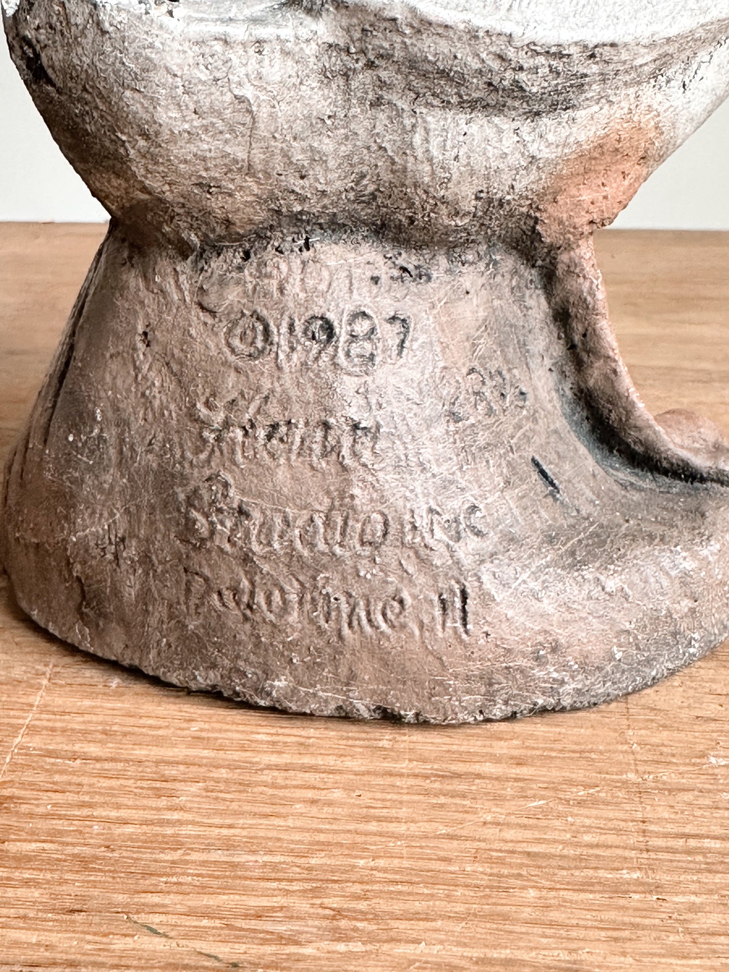 Vintage Concrete Duckling