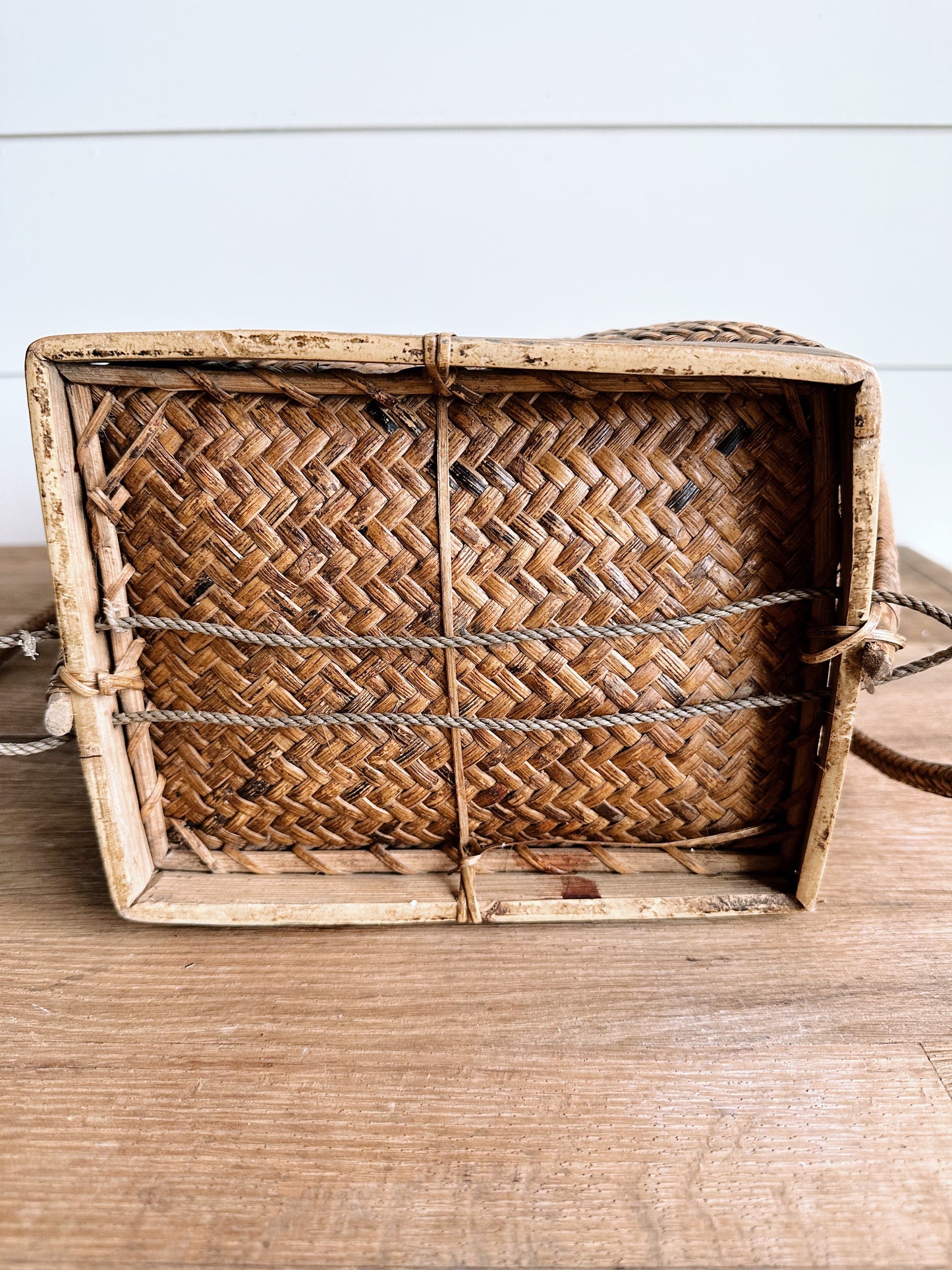 Vintage Woven Filipino Back Pack