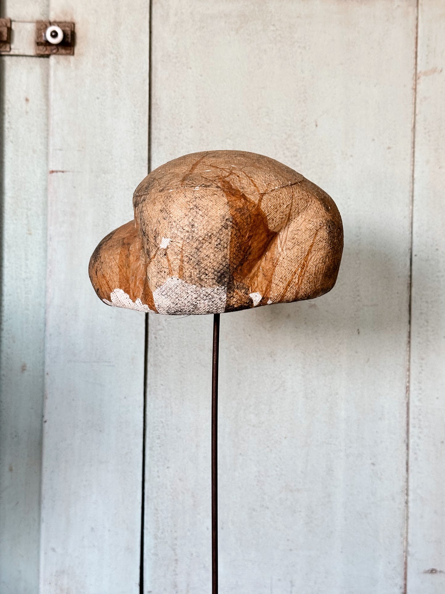 Vintage Hessian Hat Mold