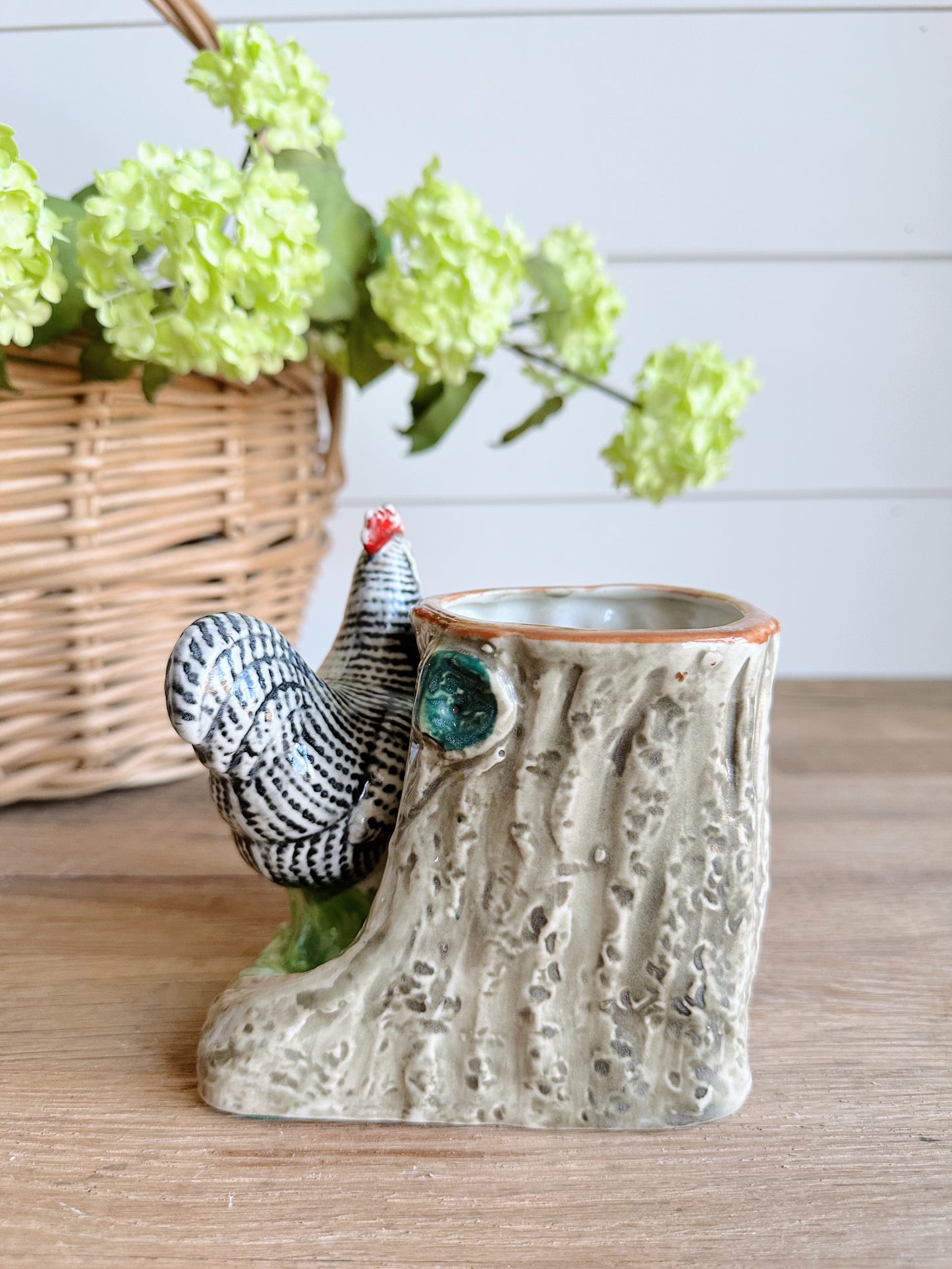 You Choose the Scent - Chicken Planter Vintage Vessel Candle