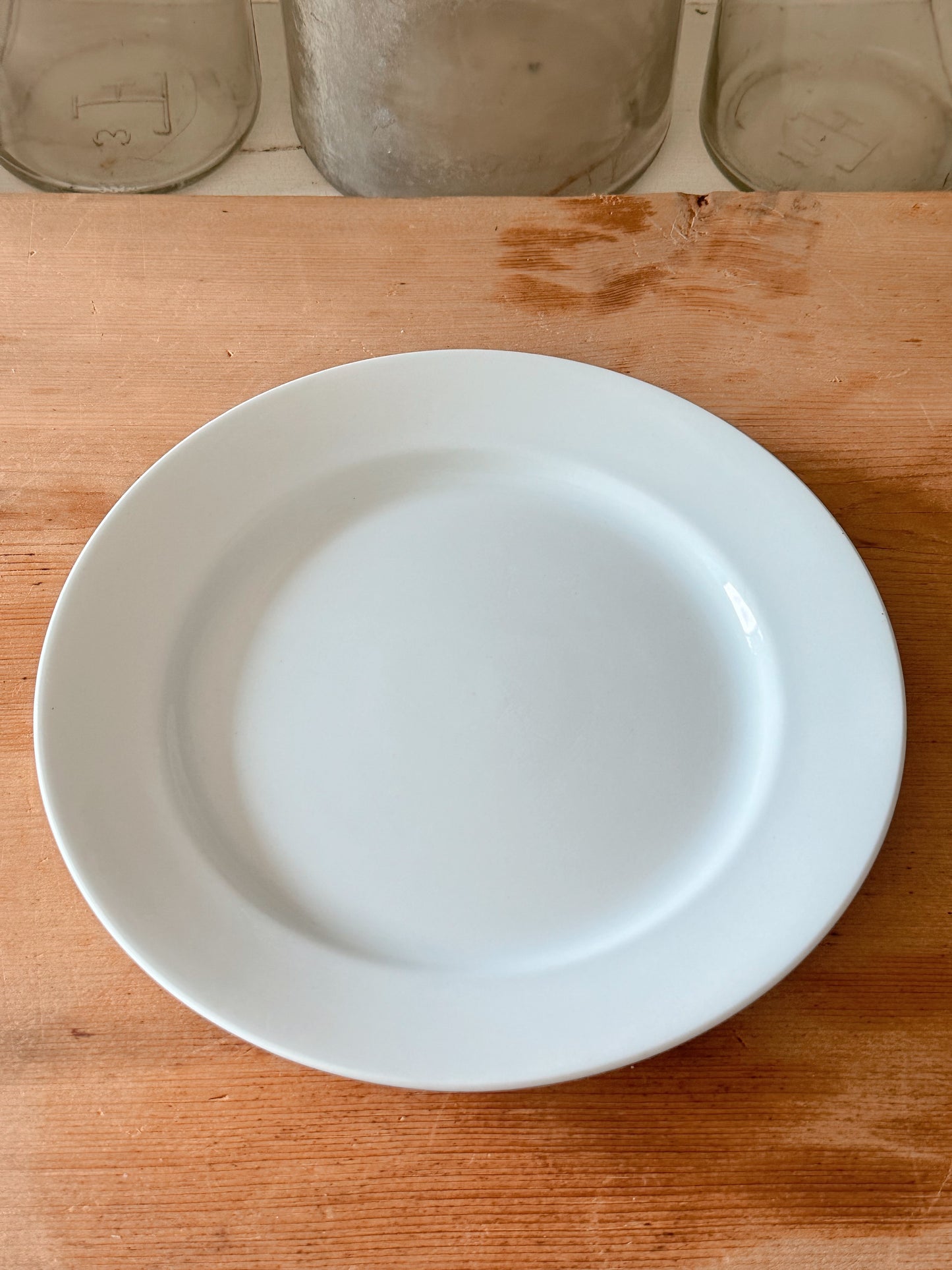 Stack of Four Antique Ironstone DinnerPlates