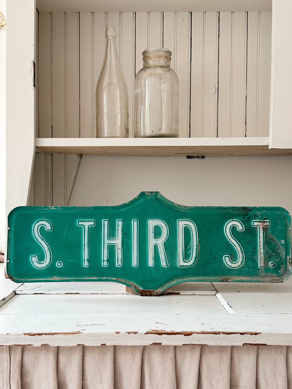 Vintage Street Sign ( S. THIRD ST)