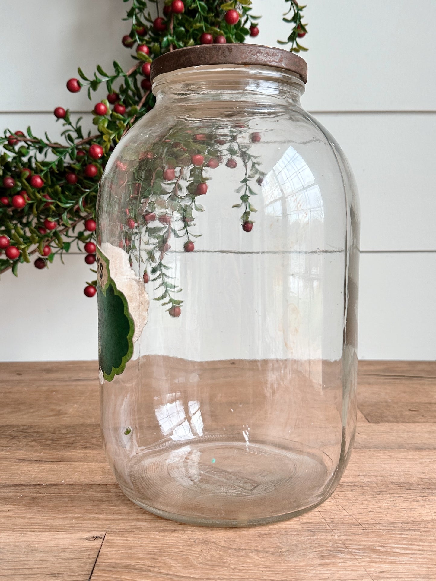 Vintage Smuckers Pickle Jar