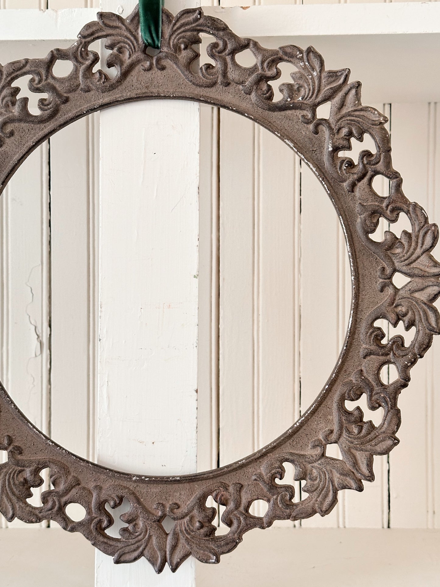 Vintage Iron Wreath