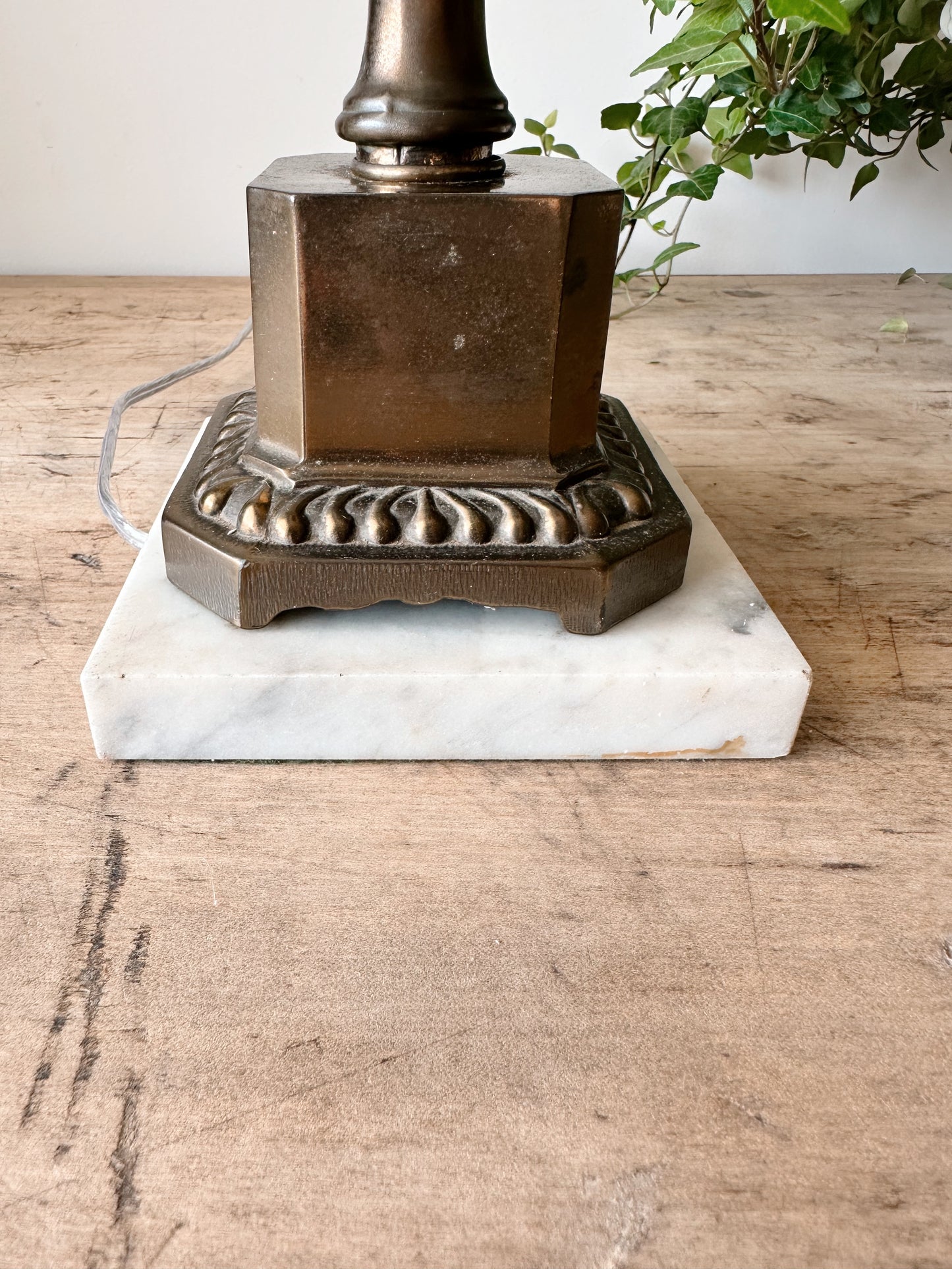 Vintage Hand Painted Lamp