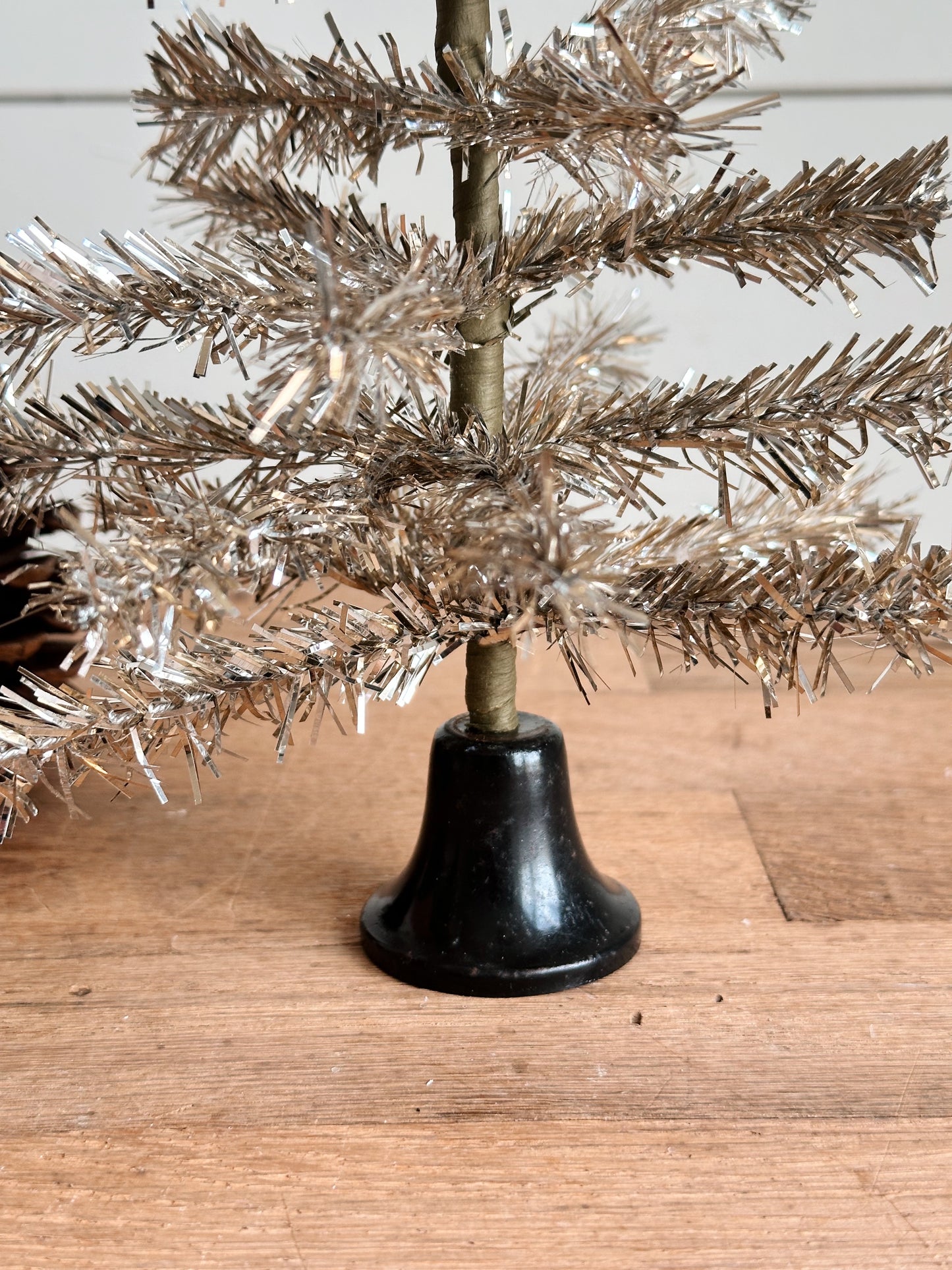 Vintage Bell Tinsel Tree