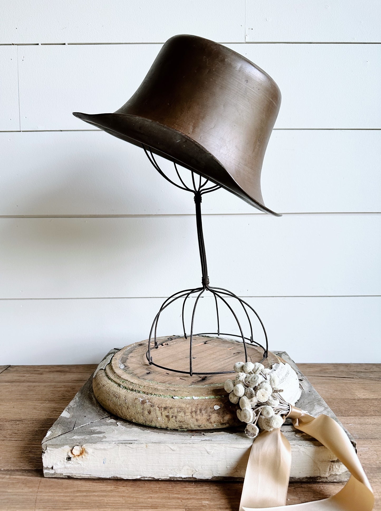 Unique Vintage Copper “Hat”