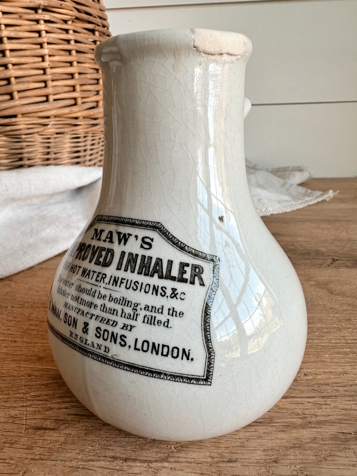 Antique Maw’s Inhaler