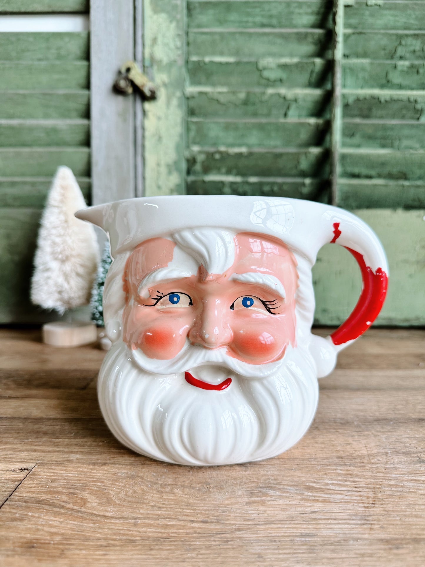 Vintage Santa Pitcher