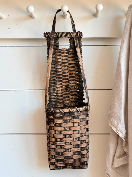 Unique Woven Vintage Basket