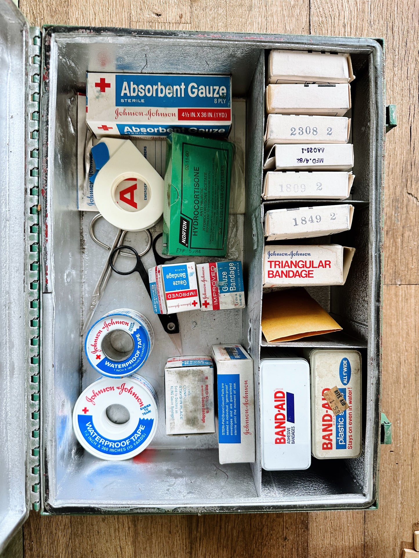 Vintage Metal First Aid Kit