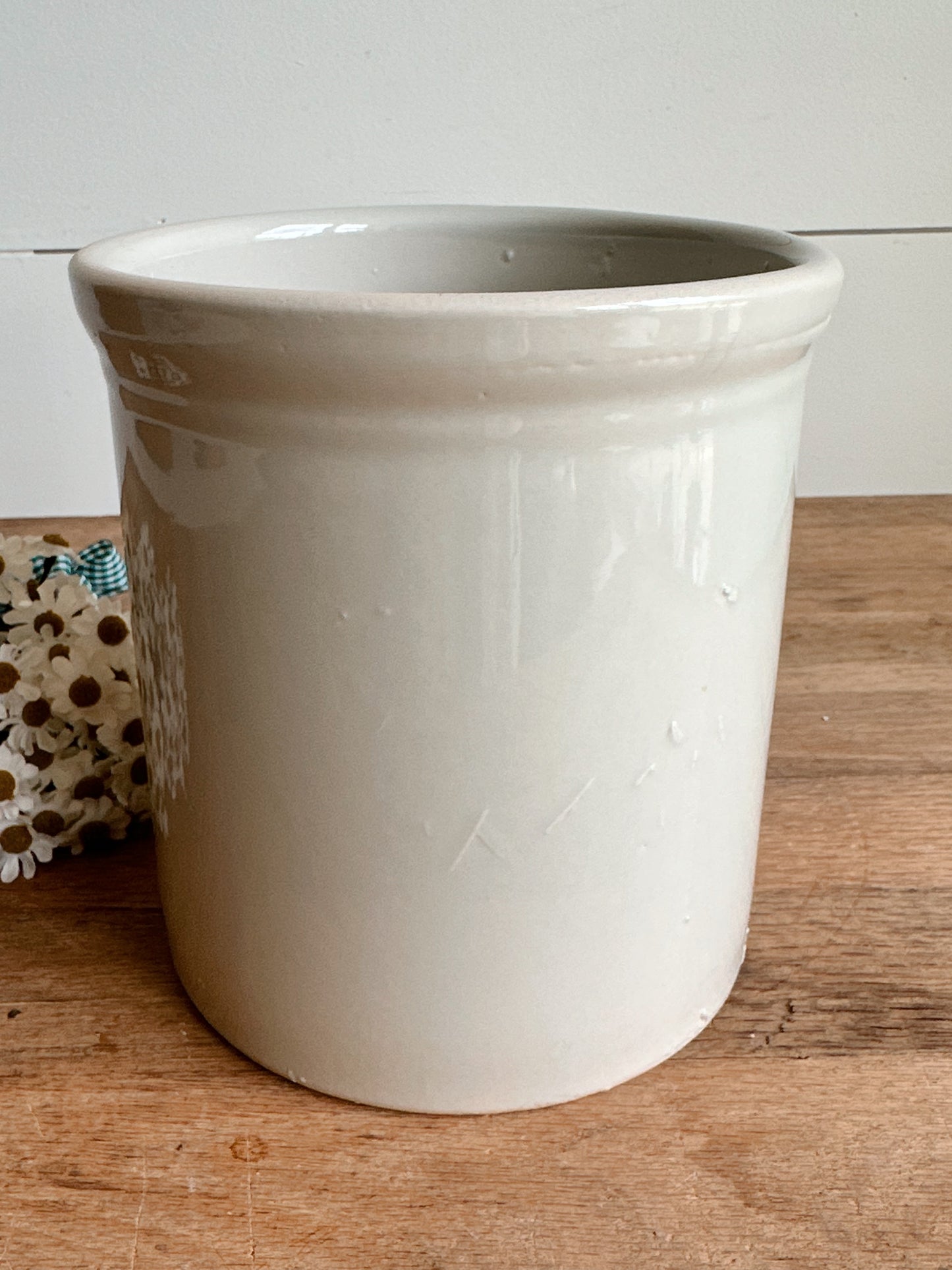 Vintage Honey Crock
