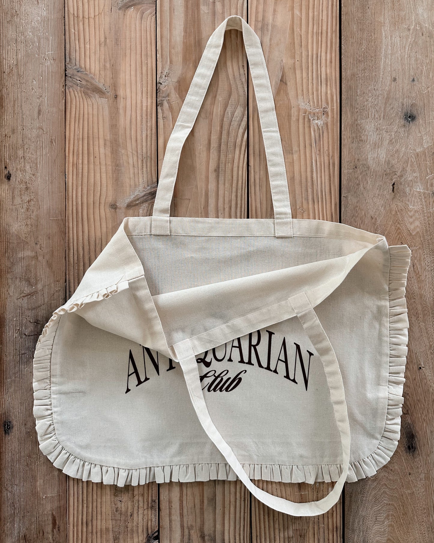 Ruffled Antiquarian Club Tote