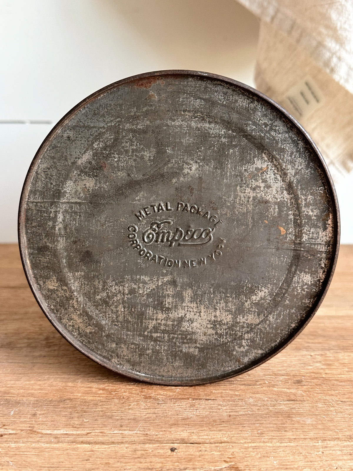 Vintage Empeco Sugar Tin