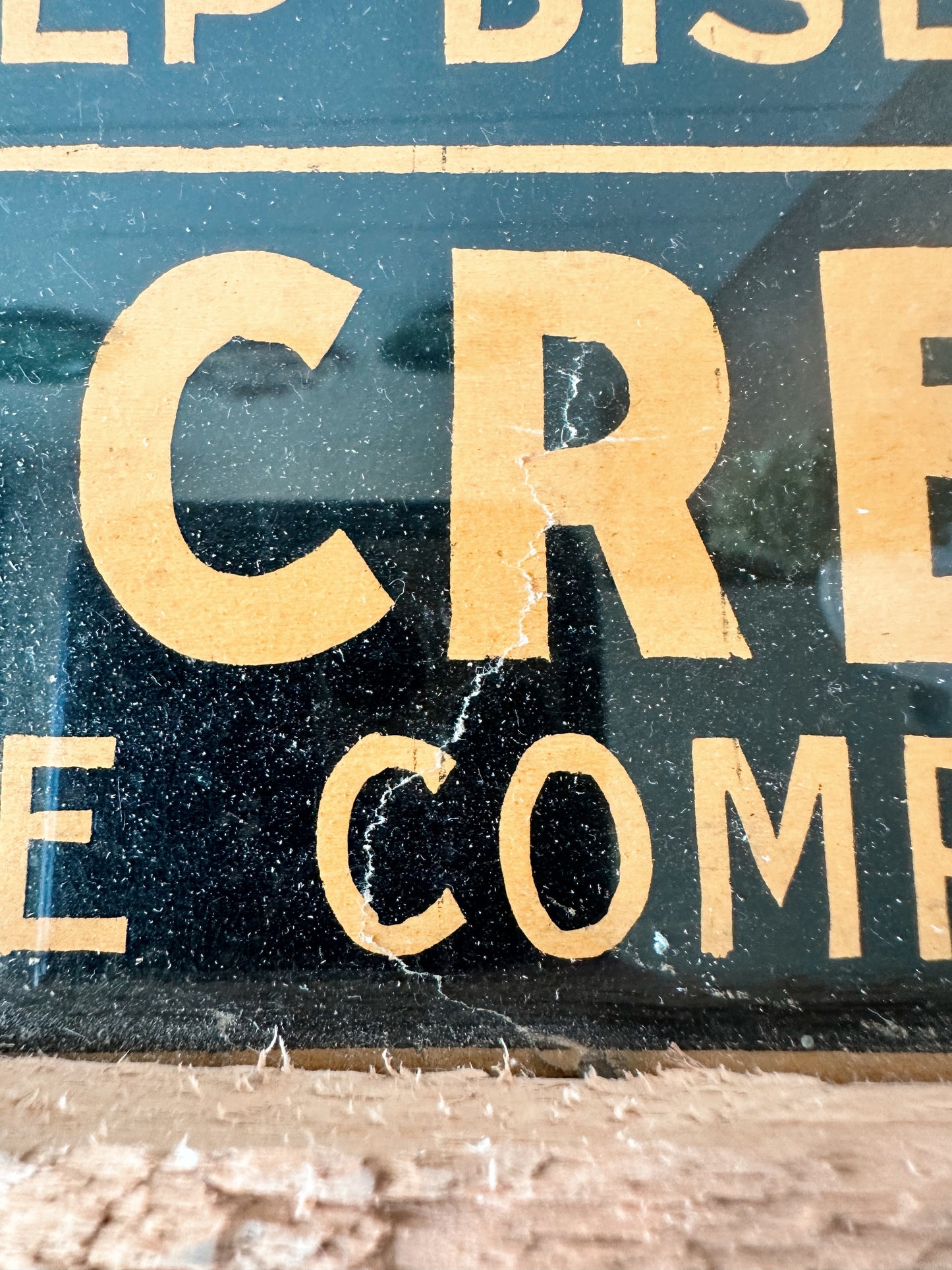 Antique Dr. Lynas Hair Grower Advertising Sign