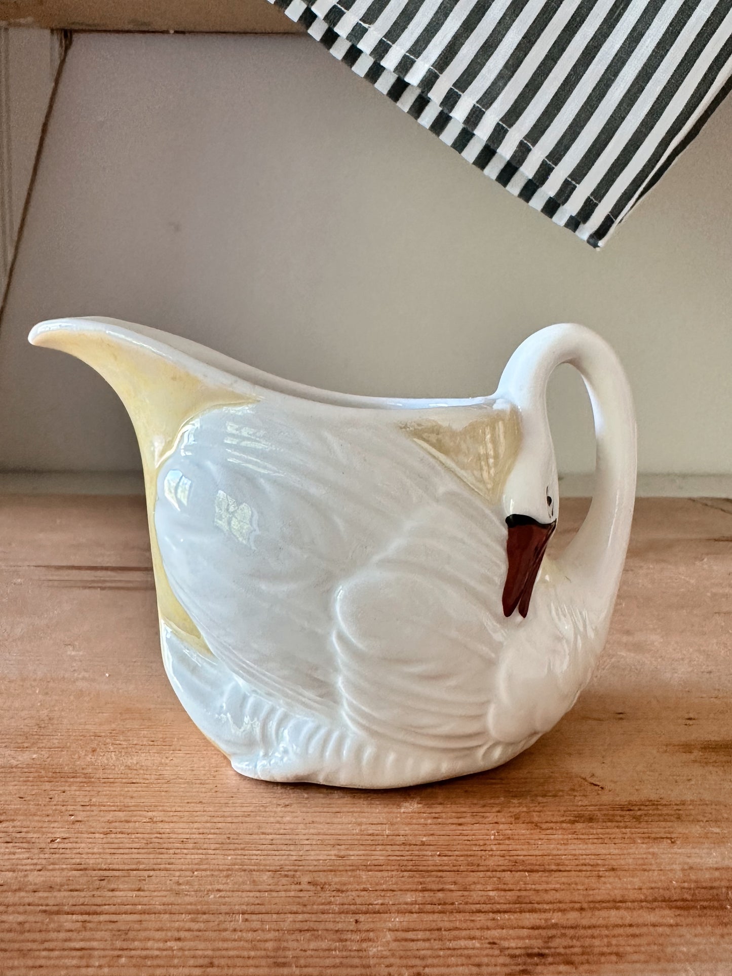 Vintage Swan Cream & Sugar Set