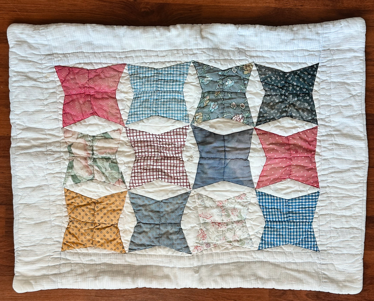 Antique Hand Quilted Pillow Sham