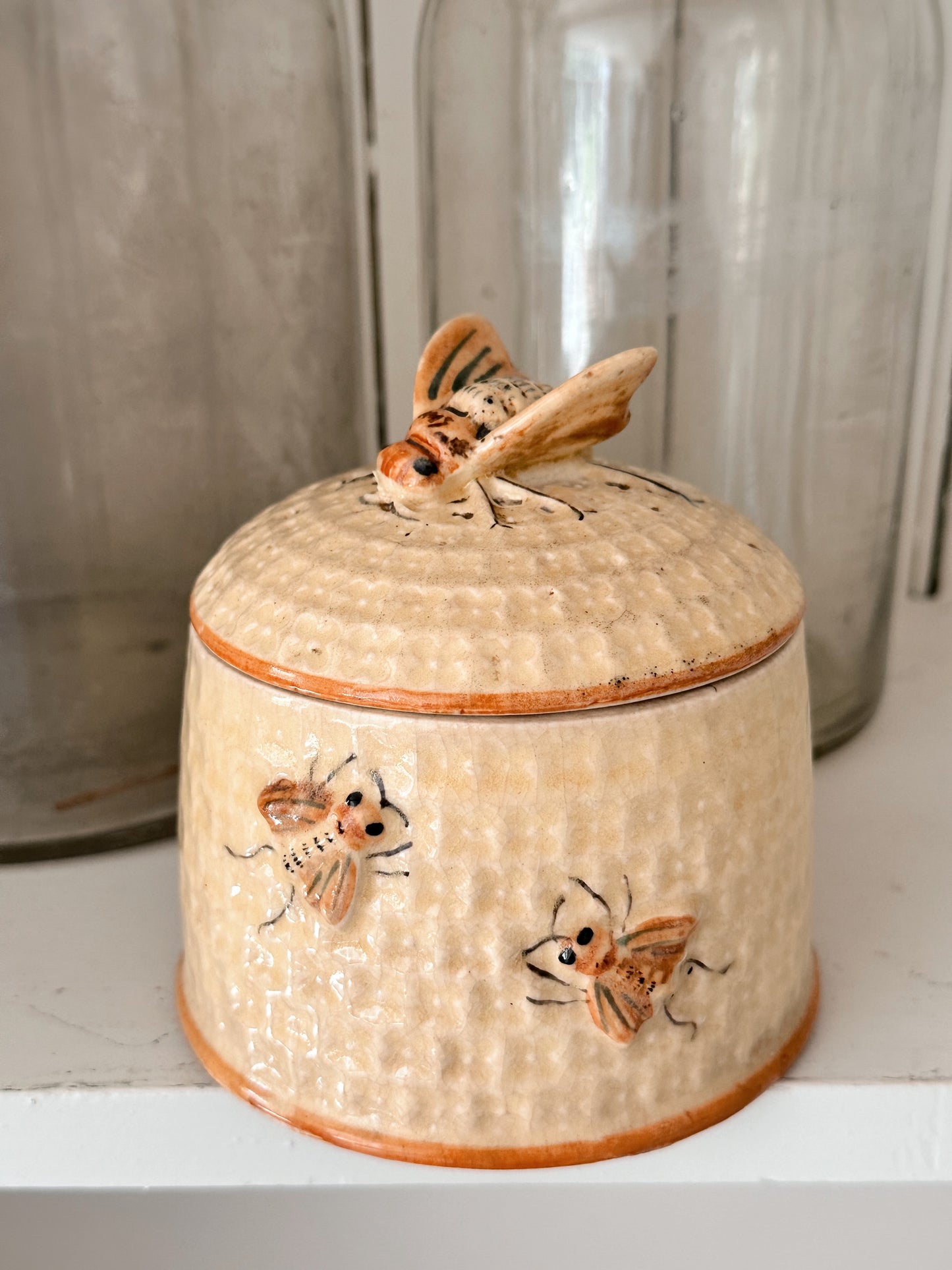 Vintage Bee Canister