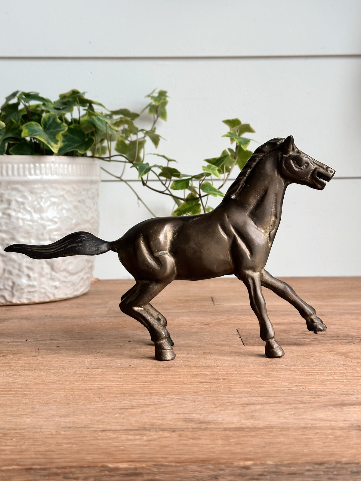 Vintage Brass Stallion