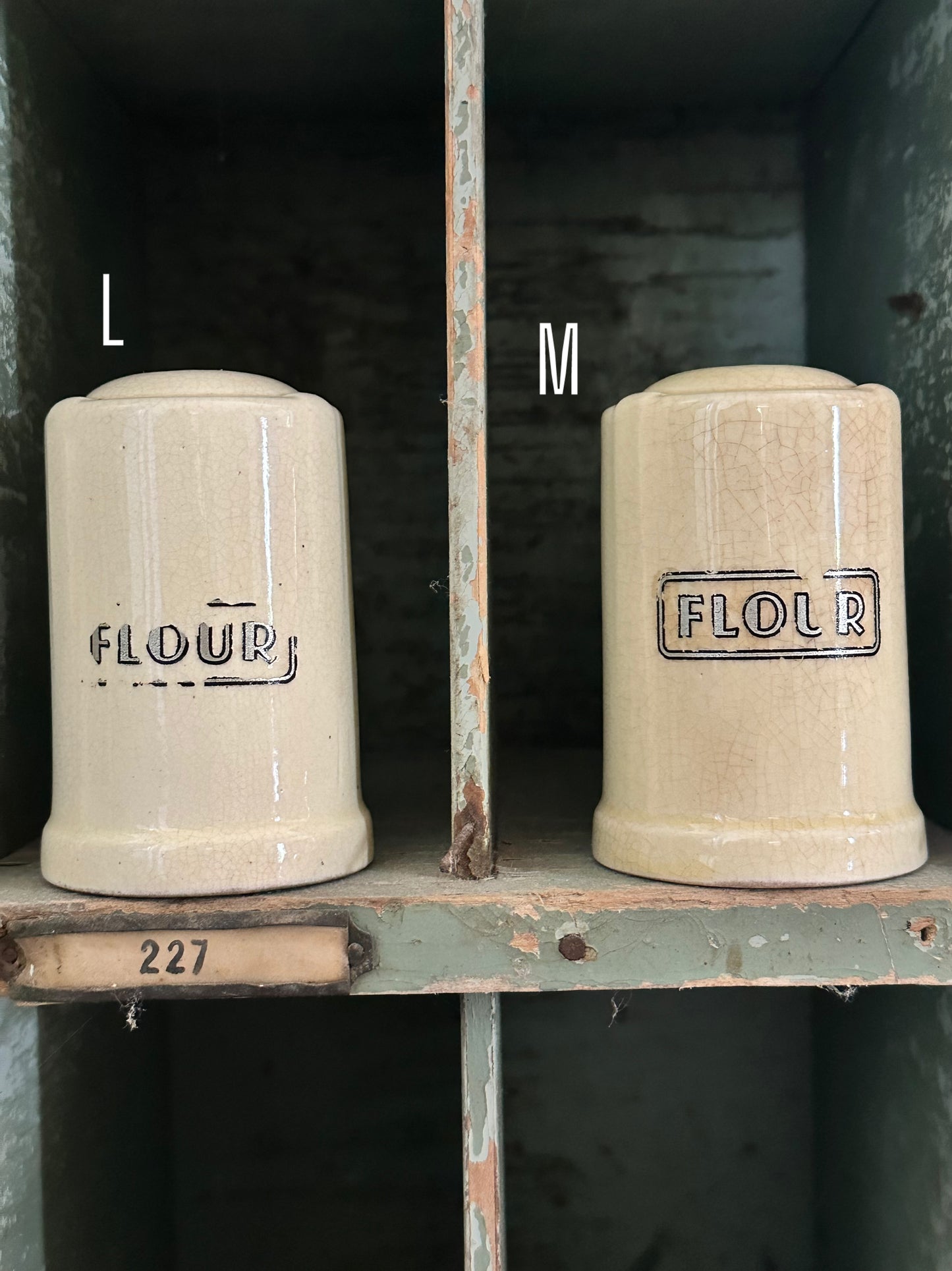 Vintage Flour Shakers