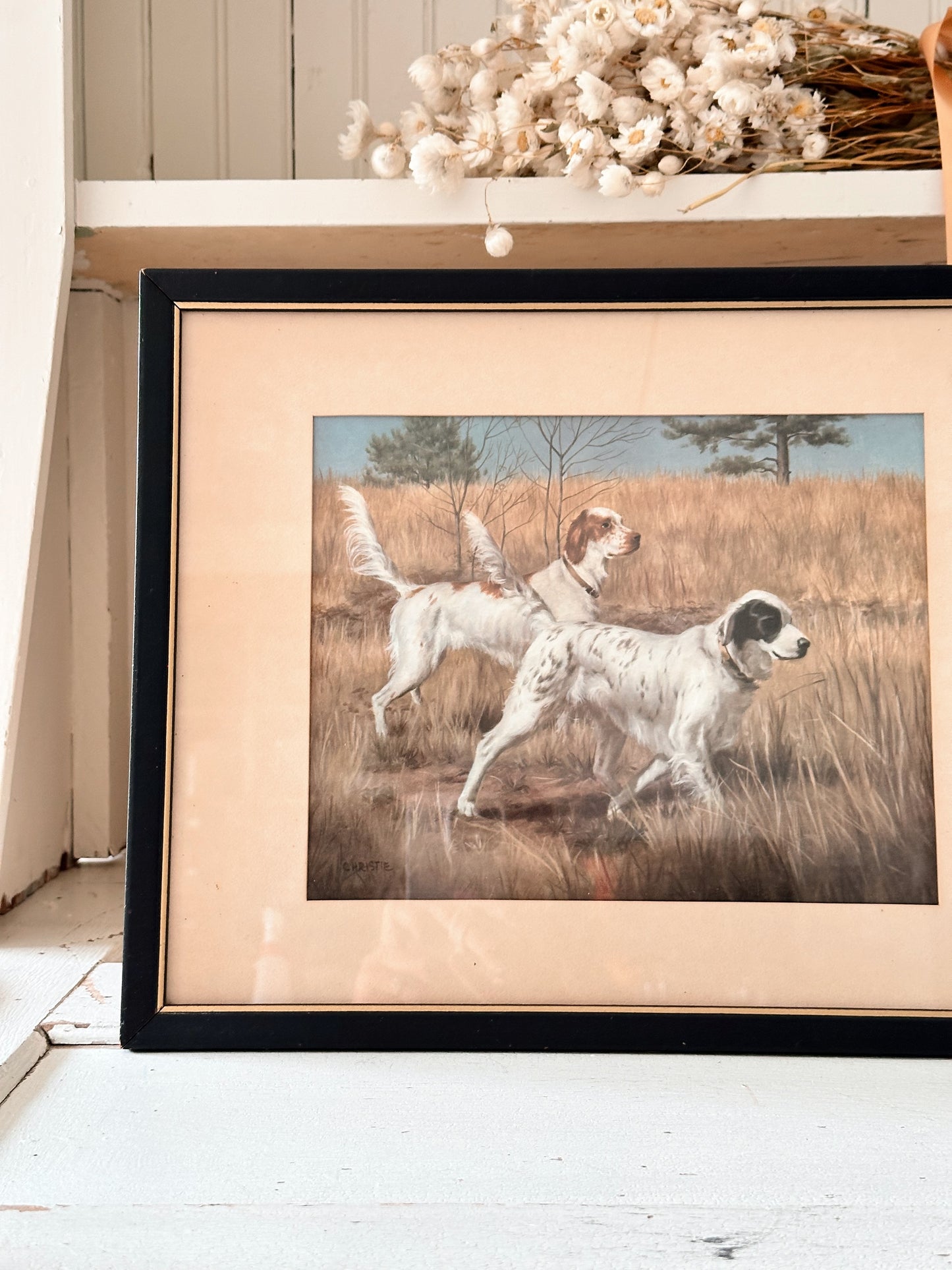 Vintage Dog Print